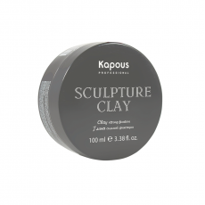 Купить продукцию Глина для укладки волос нормальной фиксации "Sculpture Clay" серии "Styling" Kapous, 100 мл в интернет-магазине Kapous-Center.ru 