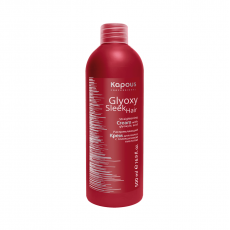Купить продукцию Распрямляющий крем для волос с глиоксиловой кислотой серии "GlyoxySleek Hair" Kapous, 500 мл в интернет-магазине Kapous-Center.ru 