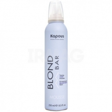 Купить продукцию Оттеночный мусс фиолетовый серии "Blond Bar" Kapous, 250 мл в интернет-магазине Kapous-Center.ru 