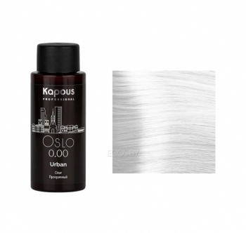 Купить продукцию LC 0.00 Осло, Полуперманентный жидкий краситель для волос "Urban"60мл в интернет-магазине Kapous-Center.ru 