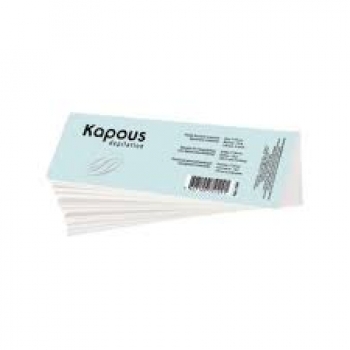 Купить продукцию Полоска для депиляции Kapous, спайнлейс, 7*20см,100шт/уп в интернет-магазине Kapous-Center.ru 