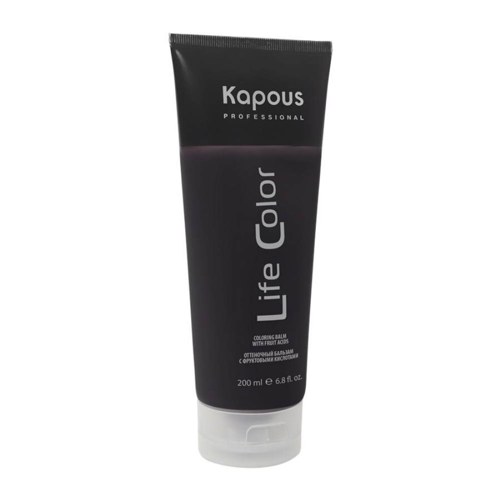 Купить продукцию Бальзам оттеночный для волос Kapous "Life Color" Коричневый в интернет-магазине Kapous-Center.ru 